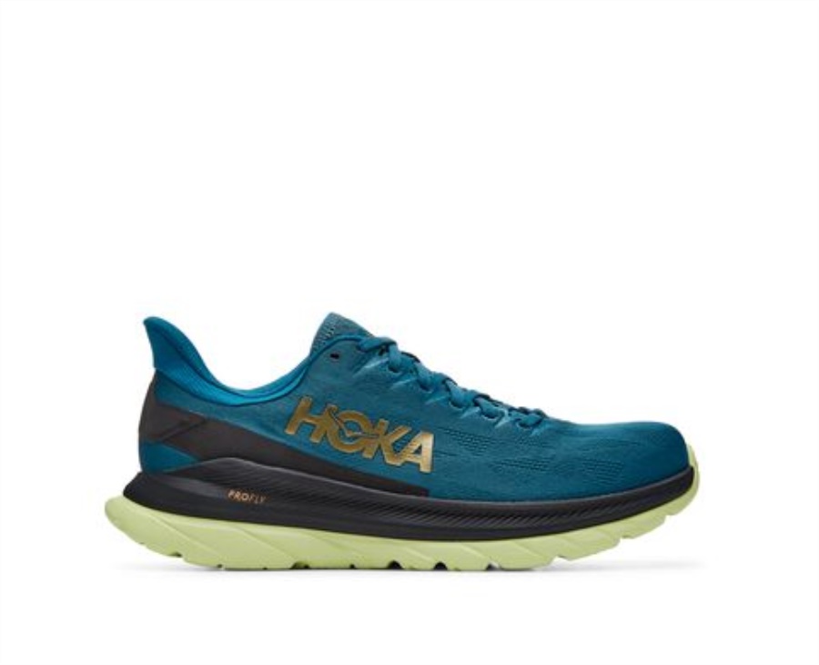 Hoka Mach 4 Plava Koraljna Crna