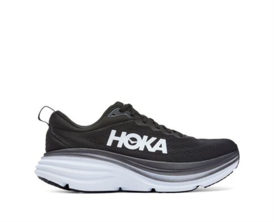 Bondi 8 Hoka Crna Bijela