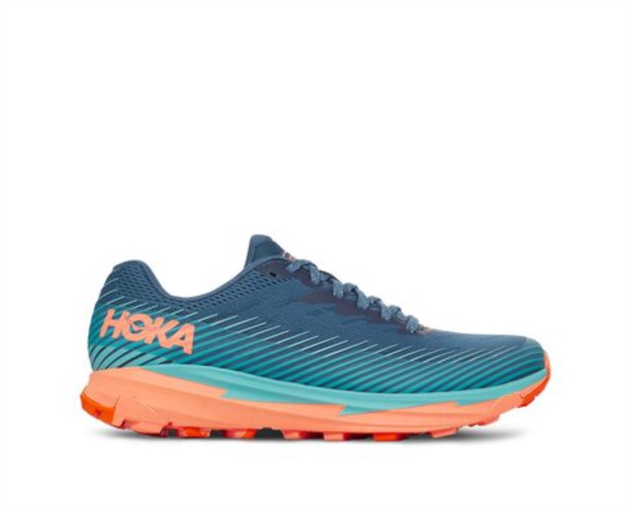 Hoka Torrent 2 Pravi Teal Cantaloupe